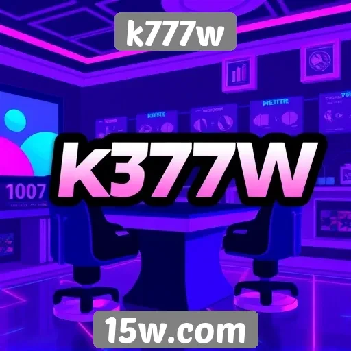 Impacto do k777w na comunidade de jogos online